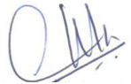 Signature of Mr. Chetan Tapadia